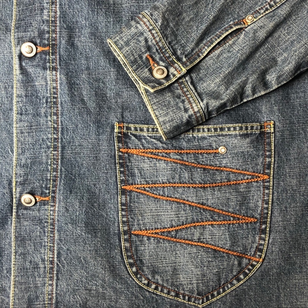 Y2K Rocawear Authentic Oversized Denim Jacket - Picture 4 of 15